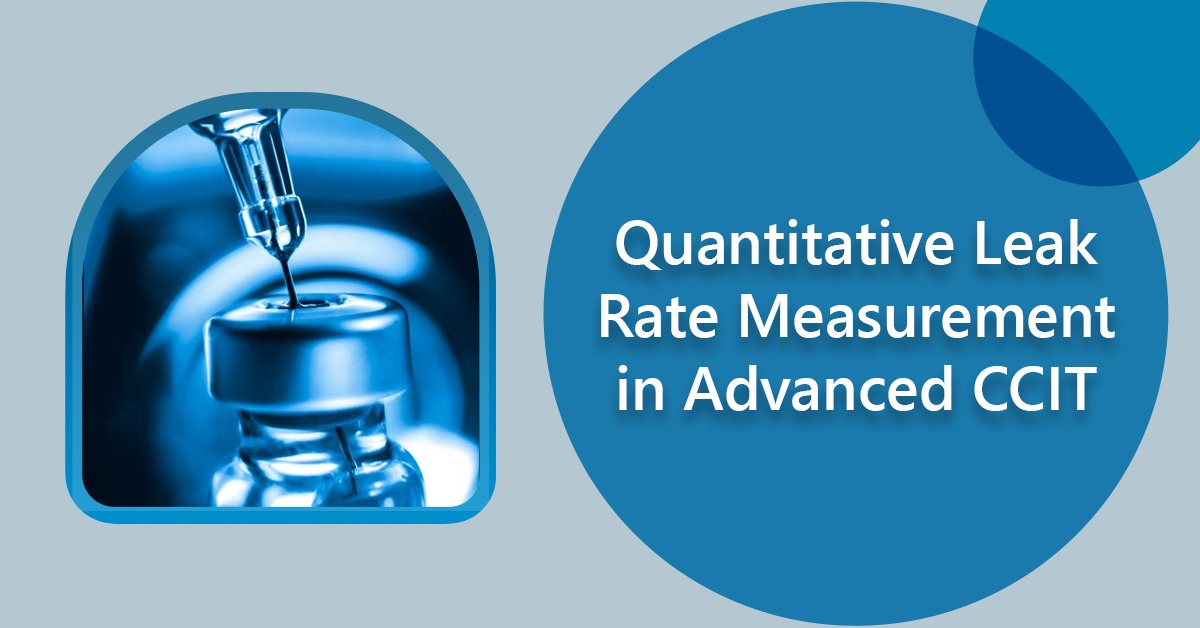 Quantitative Leak Rate Measurement in Advanced CCIT